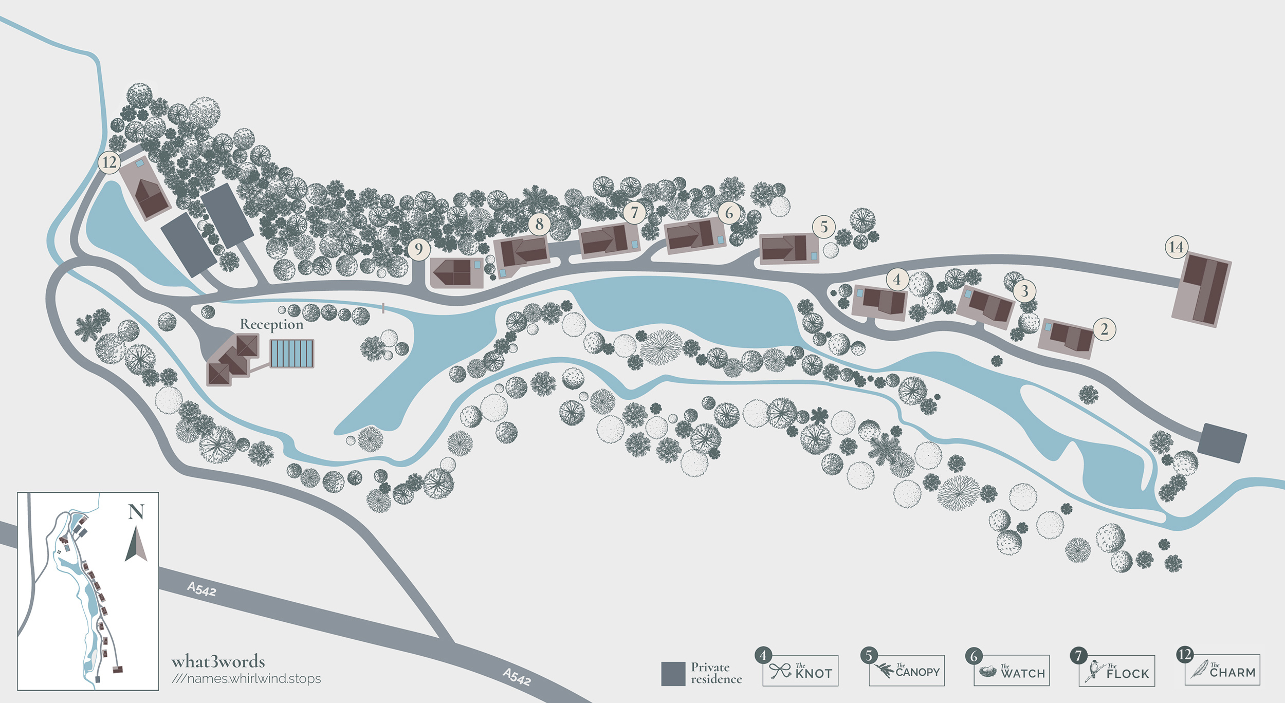 Penvale Lodges Sitemap